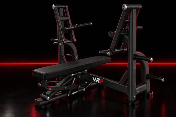 Flat Chest Press, WTF Black Edition WTF-A750: matte black with the WTF logo