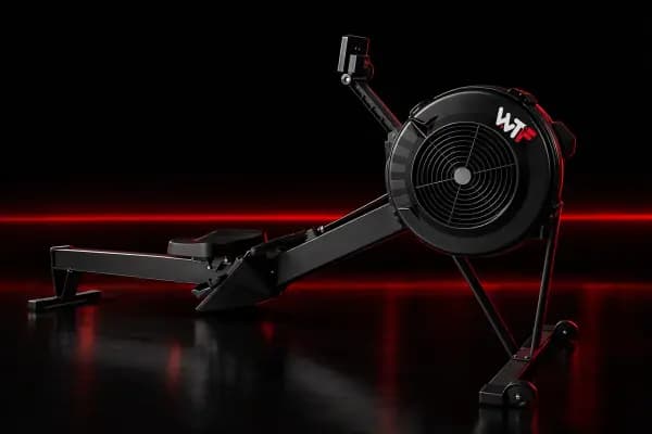 Air Rowing Machine, WTF Black Edition WTF-AIRROW: matte black with the WTF logo