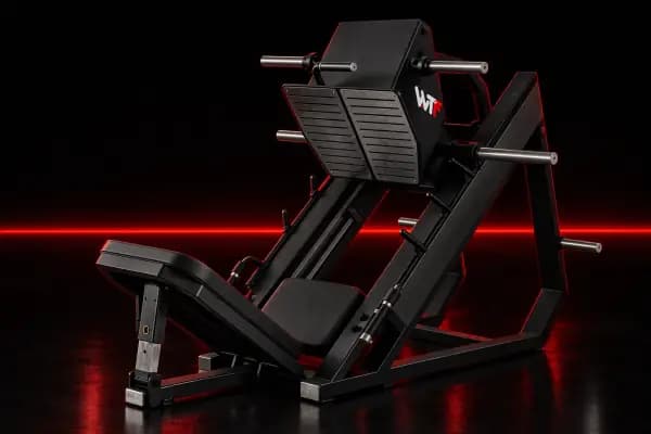 45° Leg Press, WTF Black Edition WTF-U3056: matte black with the WTF logo